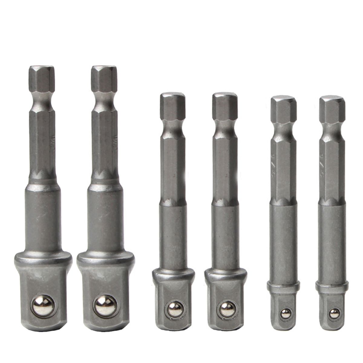 Mix Box 6Pcs Hex Socket Drill Bit Adapter