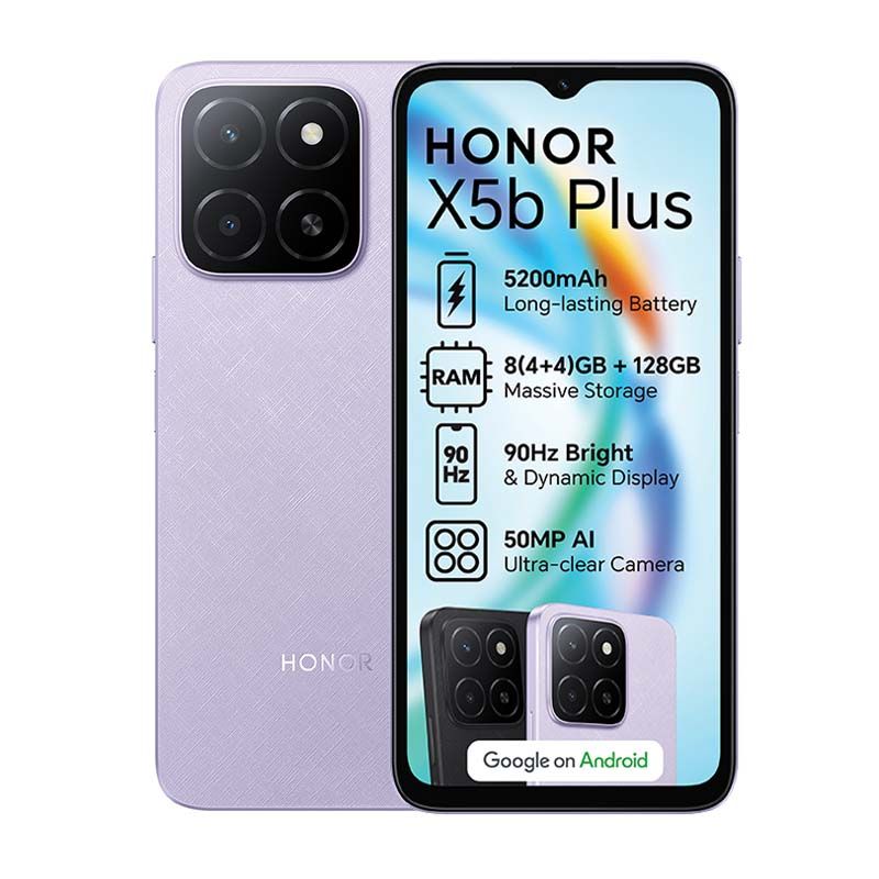 Honor X5b Plus 4G Dual Sim 128GB - Purple