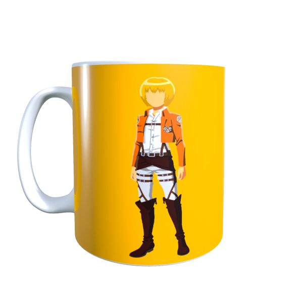 Armin Yellow Minimal - Attack on Titan Coffee Mug