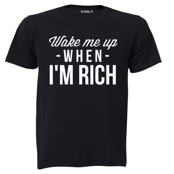 Mens - T-Shirt - Black image