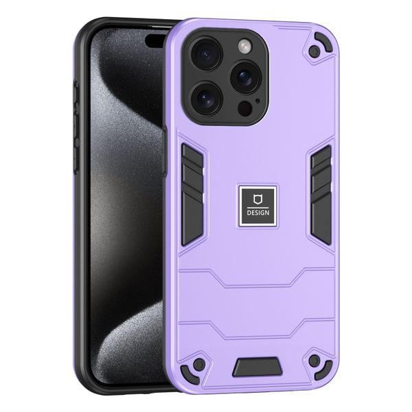 Shockproof Protective 2 In 1 Hybrid Cover Compatible With iPhone15 Pro Max