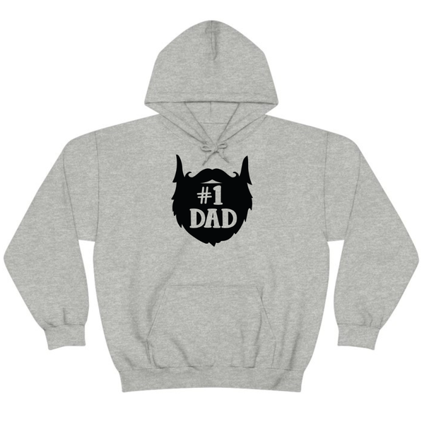 Number 1 Dad Father's Day Gift Hoodie