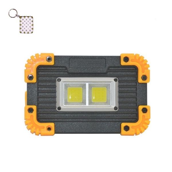 FA-7759-24 Portable Rechargeable Bright Dimmable Work Light And A Keyholder
