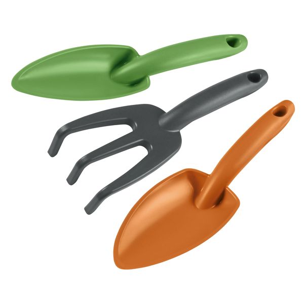 Tramontina 3-piece Colorful Plastic Gardening Set