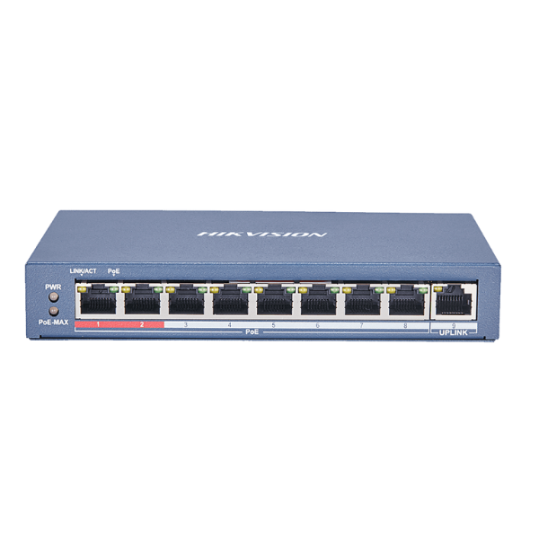 8 Port PoE Hikvsion Smart Managed Switch - DS-3E1309P-EI