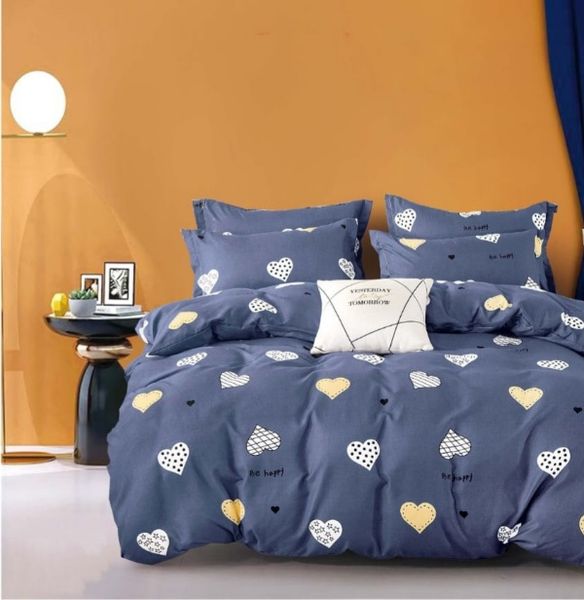 3 Pieces Soft Touch Three Quarter Duvet Cover Set Hello