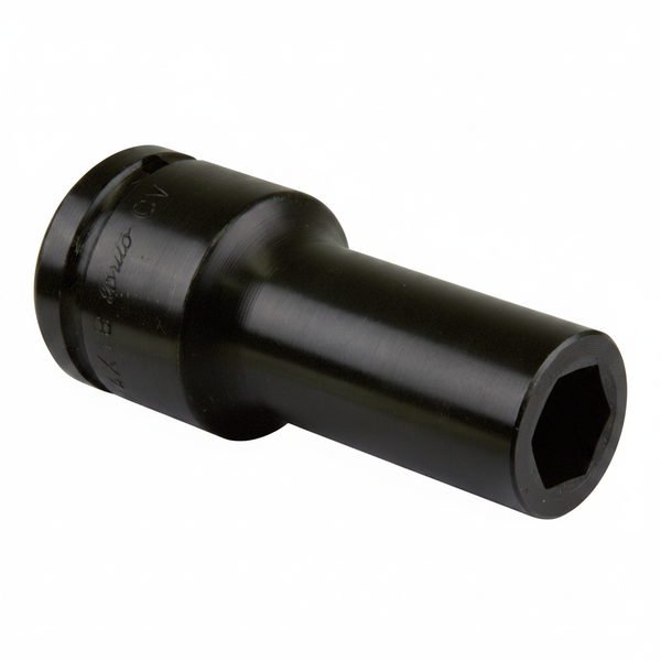 Brito 17mm Long Impact Socket for 1/2-Inch Drive Tools