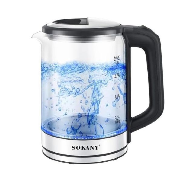 Clear Boil Glass Electric Kettle
