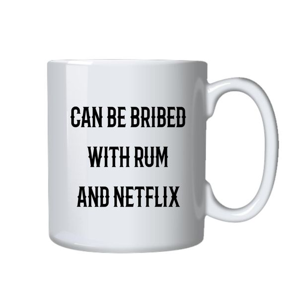 Rum and Net Coffee Mug - Best Funny Novelty Cup - Ideal Gift Idea