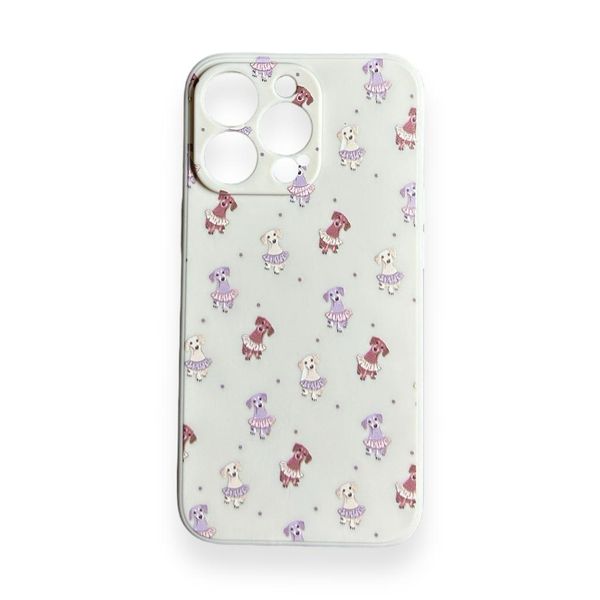 Cartoon Dog Graphic Phone Case For iPhone 13 Pro Max