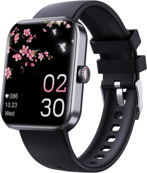 1.9" HD Smart Watch with Multiple Health Reminders, IP67 Fitness Tracker