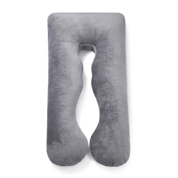 U-Shape Full Body Maternity Support Pillow - Grey