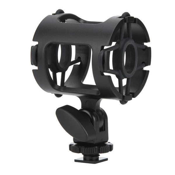Universal mic mount - shockproof cold shoe clamp (3/8" screw)