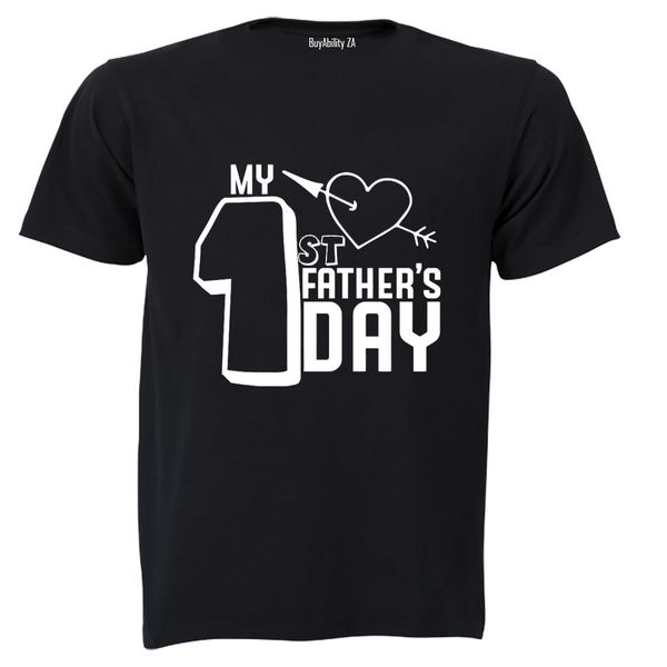 My 1st Father's Day - Bold - Adults - T-Shirt