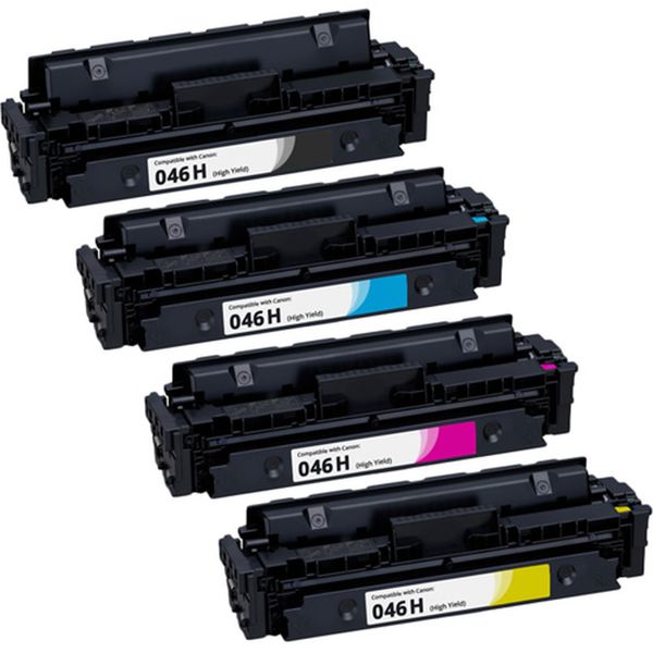 Canon 046H Compatible Toner Cartridge Multipack B/C/M/Y)