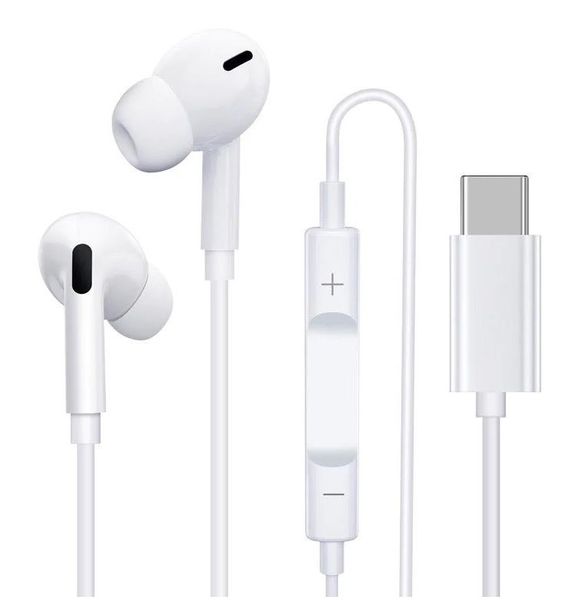 Earphones with USB-C Connector