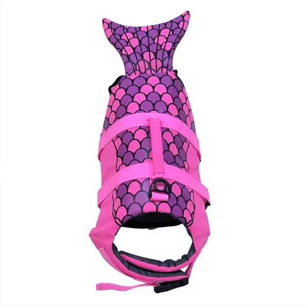 Dog Water Vest Life Jacket - Mermaid