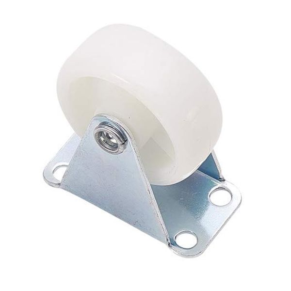 Tools DIY 201 Stainless Steel Cart Roller Push-Pull Rubber Wheel - 5cm