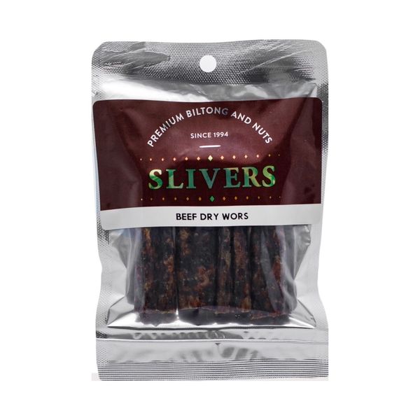 Slivers Beef Dry Wors (2 x 5pc pack)