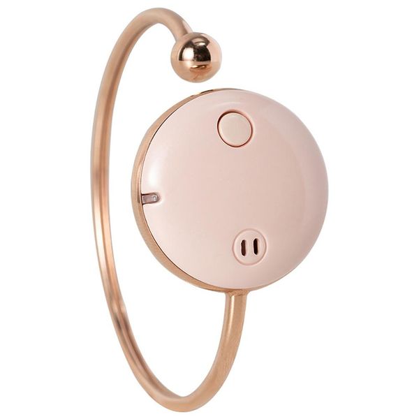 White Ultrasonic Mosquito Repellent Band