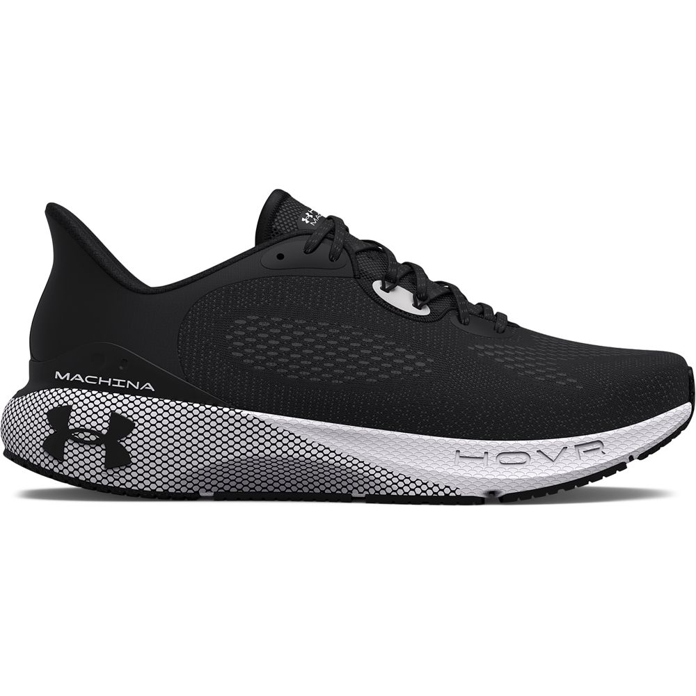 Under Armour Men's Hovr Machina 3 Road Running Shoes - White/Black ...