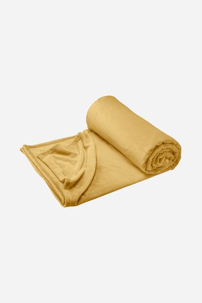 Shimmersoft Hunters Green Throw