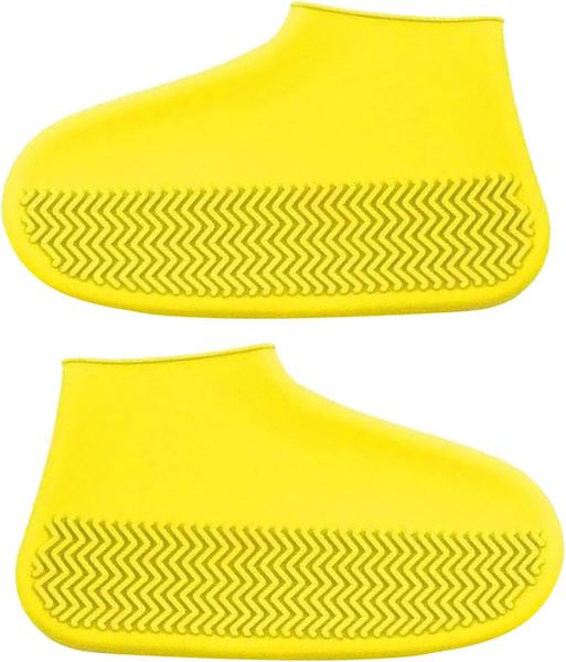 Non-Slip Water Resistant Overshoes Silicone Rubber Rain Shoe Cover