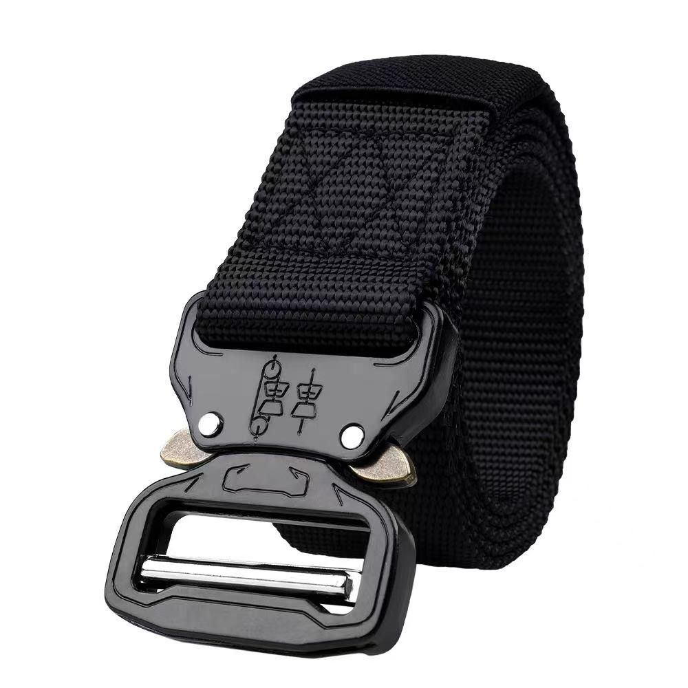 Tactical Nylon Waist Belt Army Quick Release Buckle BeltBlack Shop