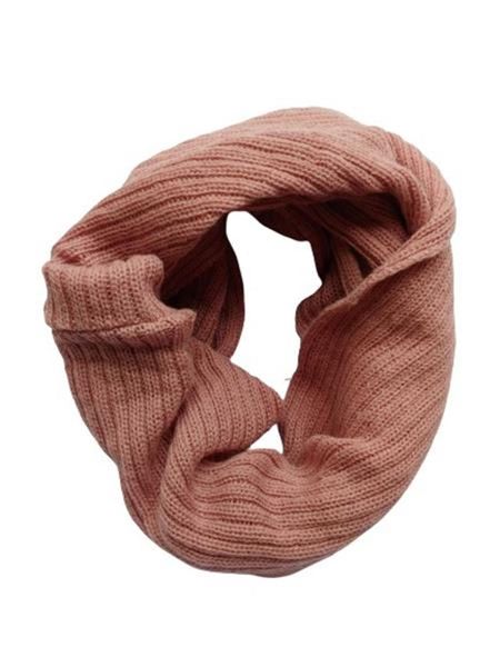 Alpaca - Pink Snood / Infinity Scarf