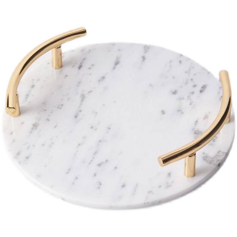 Opulent White Marble Charcuterie Board - Round | Shop Today. Get it ...