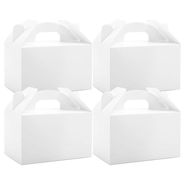 48 Pack Party Favor Gift Boxes for Birthday Party Shower,White