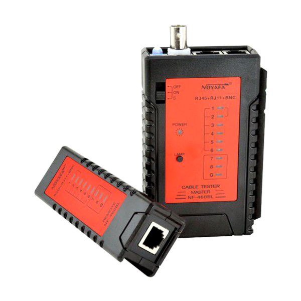 Noyafa Network Cable Tester for UTP/STP/Coaxial Cable (RJ11/RJ45/BNC)