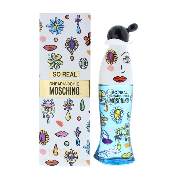 Moschino So Real F Eau De Toilette 100ml Spray (Parallel Import)