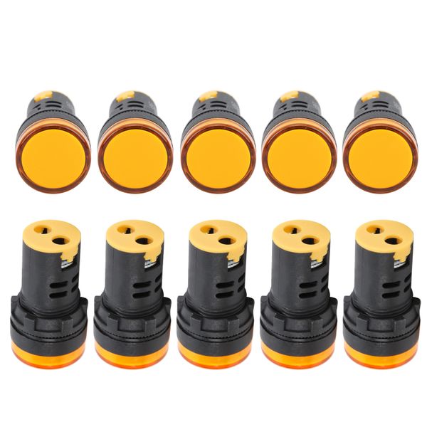 LED Signal Lamp Yellow 24V for Indication