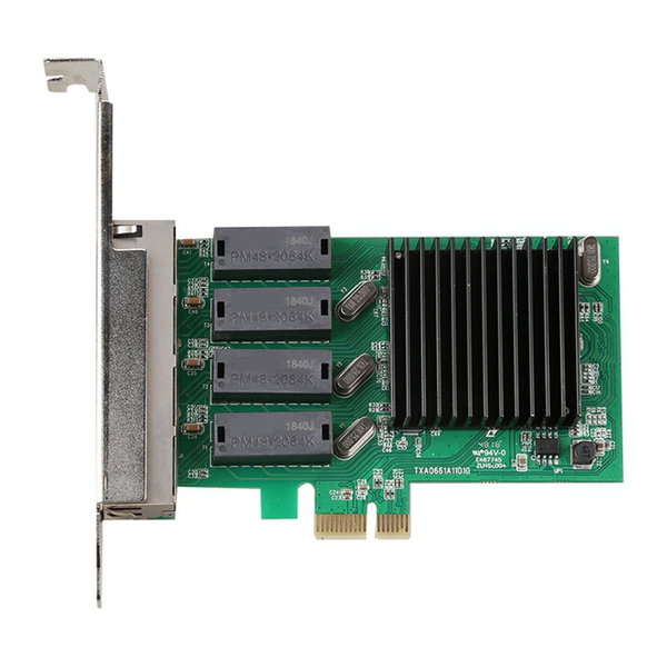 PCI-E 4 Port Gigabit Network Card PCI-E RTL8111H Chip 1000Mbps RJ45
