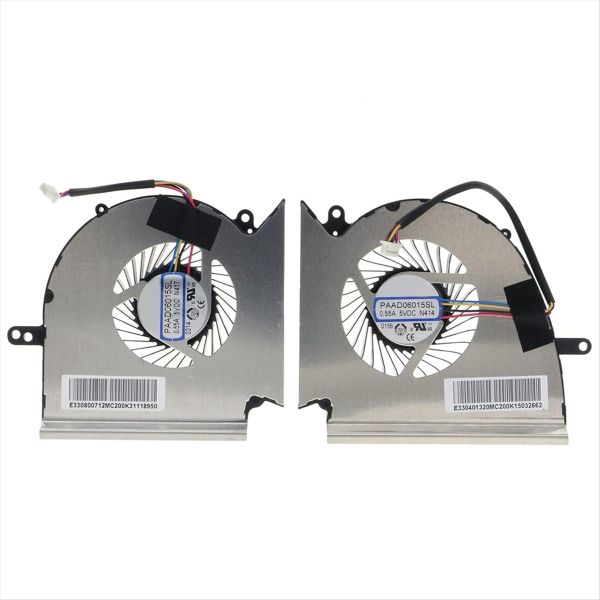 Cpu Gpu Cooling Fan for Msi Gl75 Leopard 10Sdr 10Ser 9Sc 9Sd