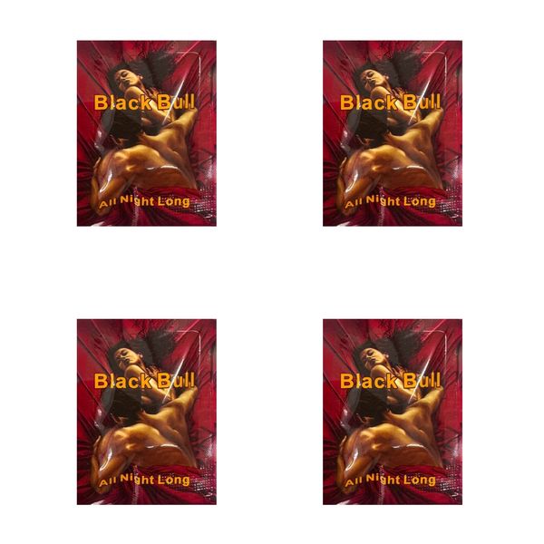 4 Pack Black Bull All Night Long Pills - Performance Supplement