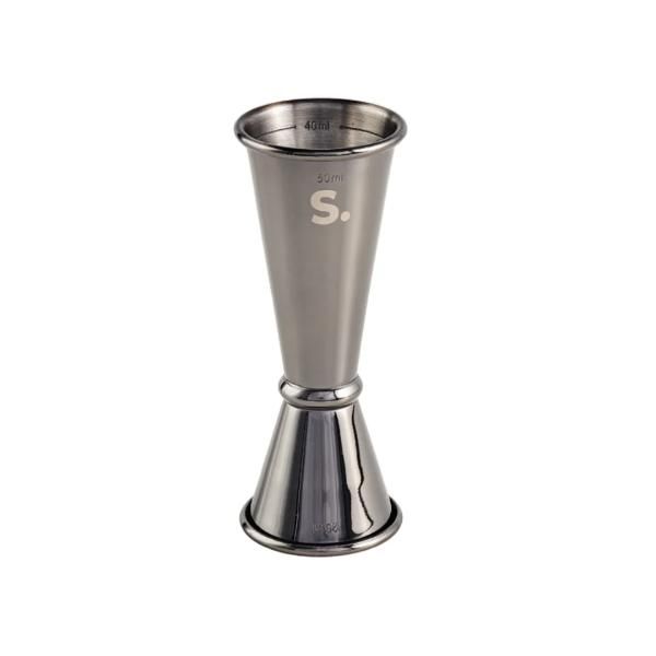 SPIL. Gunmetal Black Double Jigger - 25/50ml