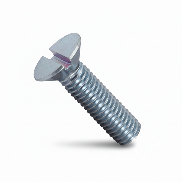 Fascor M8 x 50 mm Countersunk Screw -Steel Fastener-15 Piece