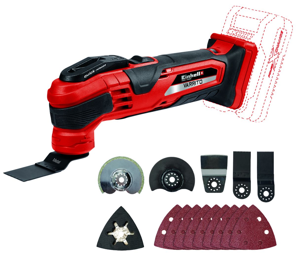 Image of Einhell VARRITO cordless multi-function tool