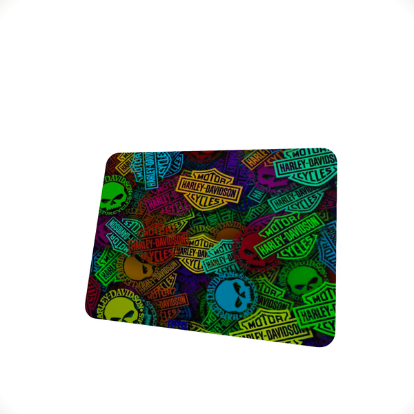 Harley Davidson Rainbow - Mouse Pad