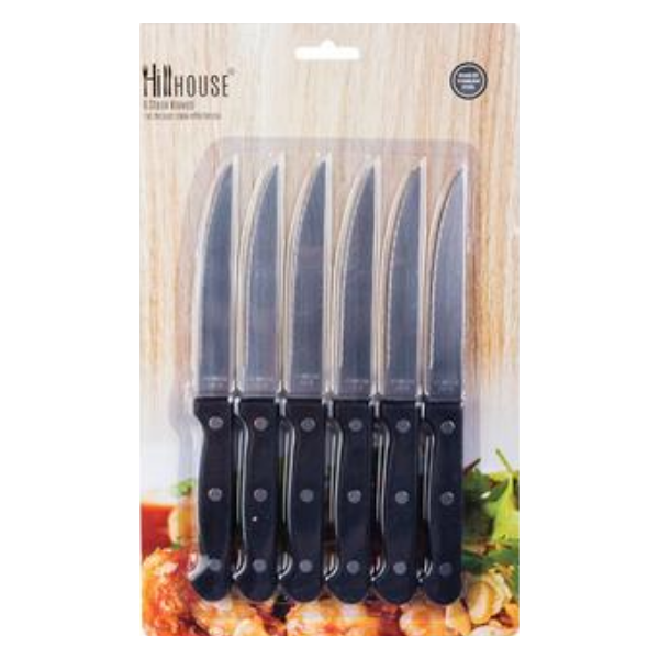 SD Homeware - Serrated Knife Set Of 6