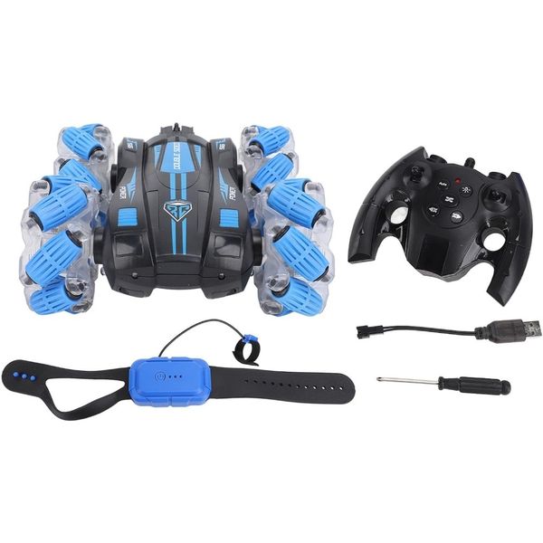 RC Stunt Car,2.4GHz Double Sided 360 Degree Rotation Remote Control Gesture