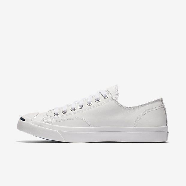 Converse X Jack Purcell OX Opt White Canvas Lace Up Sneakers | Shop ...