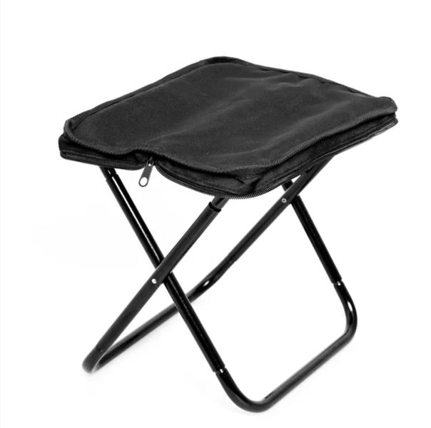 Zippered Portable Folding Camping Chair