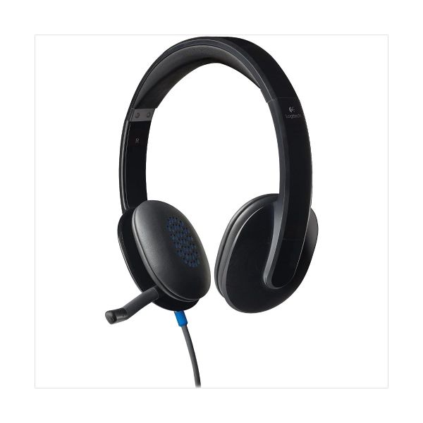 Logitech H540 USB Wired Headset with Noise Cancelling Microphone