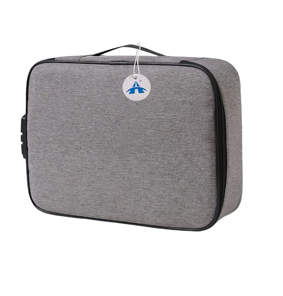 ALANES Portable Travel Home Document Bag Digital Organizer