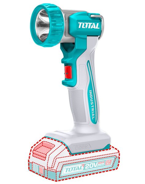 Total Tools 20V Lithium-Ion Cordless Work Lamp 450 Lumens