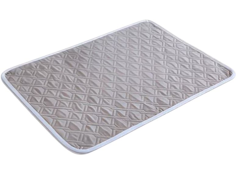 Grey Incontinence Washable Bed Care Mat