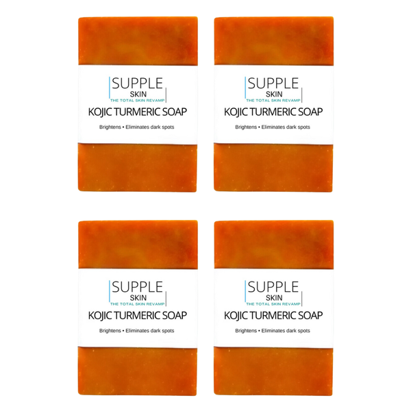 Kojic Acid Soap with Turmeric And lemon x4